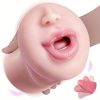 Licking Vibrating Oral Sex Deep Throat Blow Job Stroker For Men Orgasm, Male Masturbators With Tongue And Teeth, Realistic Men Masturbation Toy Male Stroker, Lifelike Male Masturbator Sex Toys For Men - Image 9