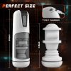 [7 Modes Automatic Penis Vibrator] Male Masturbator Cup Adult Toy - Automatic Hands Free Penis Vibrator Pocket Pussy Stroker With 7 Thrusting & Vibrating Stimulation Modes Sex Toys For Mens Realistic 3D Sleeve Man Pleasure - Image 8