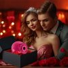 Dildo - Rose Dildo Vibrator - Upgraded Adult Toys with 10 Sucking & Vibrating Modes for Women Clitoral Nipple, Rose Sucker Sex Toy Clitorial G Spot Vibrators for Woman Couples Adult Sex Game - Image 11