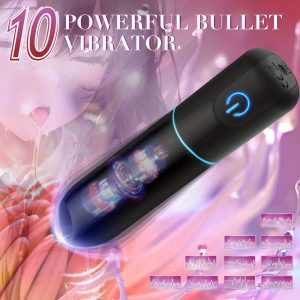 1pc Angled Bullet Vibrator for Intimate Massage, Rechargeable Lipstick Vibes with 10 Modes, USB Powered, 100mAh Lithium Battery, Female Sex Toy