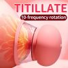 Nipple Toy Clip, Strong Sucking Stimulator Massager with 10 Vibrator Rotating Mode, Rechargeable Adult Sex Toys for Women Couple'S Pleasure FREE Three Pairs of Brush Heads! - Image 6