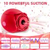10-speed Rose Vibrator G-spot Dildo Clitoral Sucking For Women Sex Toys - Image 2