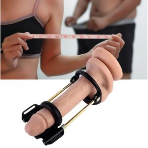 Invisible Penis Stretcher Kit, Adjustable Length, Girth For Men, Comfortable, Wear All Day Curved Correction, Thickening Support, Endurance Trainer, Portable, Trave, Friendly Case