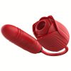 Dildo - Rose Dildo Vibrator - Upgraded Adult Toys with 10 Sucking & Vibrating Modes for Women Clitoral Nipple, Rose Sucker Sex Toy Clitorial G Spot Vibrators for Woman Couples Adult Sex Game - Image 7