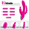 Dildo - Vibrator Dildo For Women, G Spot Rabbit Vibrators Clitoral Stimulator Realistic Dildo Anal Butt Plug Vibrator With 7 Vibrating Modes, Clit Nipples Massager Anus Vagina G-Spot Stimulation Rabbit Dildo Vibrators Adult Sex Toys For Men Women And Couples - Image 8