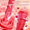 Vibrator for Women - 10 Powerful Vibration Modes, Quiet Rechargeable Bullet Clitoral Stimulator, G-Spot Anal Nipple Massager, Soft Silicone Portable Sex Toy, Pocket Size Vibrating Toy, Intimate Adult Gift for Her - Image 3