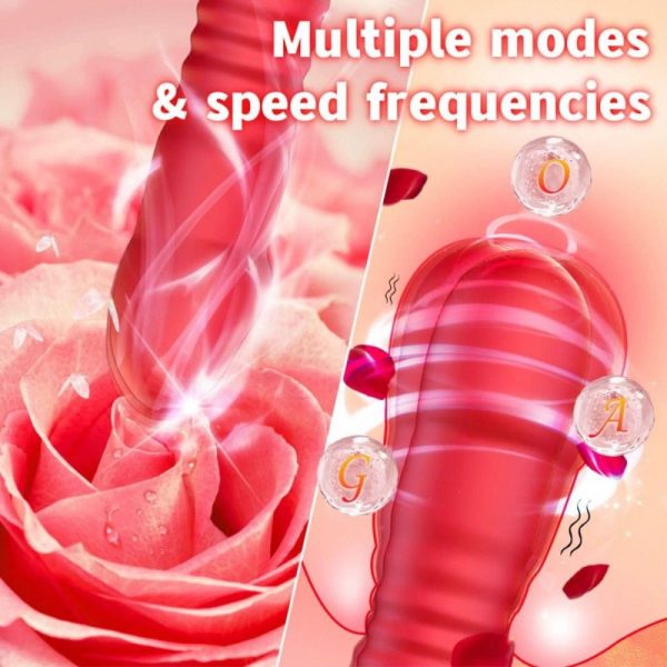 Vibrator for Women - 10 Powerful Vibration Modes, Quiet Rechargeable Bullet Clitoral Stimulator, G-Spot Anal Nipple Massager, Soft Silicone Portable Sex Toy, Pocket Size Vibrating Toy, Intimate Adult Gift for Her