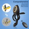 Couple Penis Ring Vibrator, Cock Ring Vibrator, 10 Modes, Penis Ring Vibrator For Men, Vibrator For Men, Adult Sex Toys And Games - Image 6