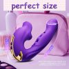 G Spot Vibrator Dildo - Thrust Vibrator Women's Sex Toys Tongue Toys with 7 Thrust, Vibration And Licking Patterns for Clitoral StimulationThrust Dildo Sex Toys Adult Toys - Image 2