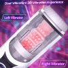 Automatic Male Masturbator Telescopic Vibrating Cup Penis Wrapped Clamping Sucking Stroker, Male Sex Toys For Men Sex Toy Adult Toys Realistic 3D Pocket Pussy Sleeve Male Strokers Male Masturbators With 7 Thrusting Vibrating Sex Machines & Devices - Image 6