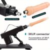 Adjustable sex machine, connector love machine, male and female masturbation insertion machine, pump gun, sex toy, male masturbation cup, automatic machine gun, adult toy equipment, with realistic dildo, automatic masturbation cup, sex vibration gun. - Image 4