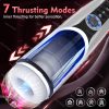 Automatic Male Masturbator Telescopic Vibrating Cup Penis Wrapped Clamping Sucking Stroker, Male Sex Toys For Men Sex Toy Adult Toys Realistic 3D Pocket Pussy Sleeve Male Strokers Male Masturbators With 7 Thrusting Vibrating Sex Machines & Devices - Image 2
