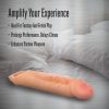 , Performan Ultra Soft X5 Plus 9 Inch Penis Sheath Extend Your Penis 0.534; Thicken Up to 1.534; Realistic Textured Rooster Sleeve Girth Enhanr Sex Toy for Men Beige - Image 8