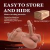 Realistic Shemale Sex Doll with Detachable Penis - Life-Size TPE Male Masturbator, Large Breasts & Tight Anal Entry Adult Toy for LGBTQ+/Bisexual/Solo Use, Discreet Packaging, Dildo - Image 4