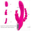 Dildo - Vibrator Dildo For Women, G Spot Rabbit Vibrators Clitoral Stimulator Realistic Dildo Anal Butt Plug Vibrator With 7 Vibrating Modes, Clit Nipples Massager Anus Vagina G-Spot Stimulation Rabbit Dildo Vibrators Adult Sex Toys For Men Women And Couples - Image 4