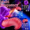 Vibrator Adult Sex Toys for Women - 4in 1 Tongue Thrusting Vibrators Dildo Rose Sex Toys with 10 Licking Clitoral & 10 Vibration Mode, G Spot Clit Stimulator Pleasure Tools for Female Couples Games - Image 8