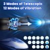 3-in-1 Prostate Massager Vibrator - Dual Penis Ring, 3 Thrusting Speeds, 12 Vibration Modes, Soft Silicone for Men, Women, and Couples (Black) - Image 2