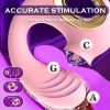 Ex Toys Vibrator, Adult Toys For Women Thrusting Vibrators Dildo Rose Sex Toy With 10 Licking & Vibration Modes, G-spot Clit Stimulator Pleasure Tools For Female Adult Toy - Image 7