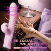 Female Vibrator, G-Spot & Sex Toy, USB Charging Powerful AV Wand Massager, Quiet, USB Rechargeable Vibrator, Hand-Held Cordless Sex Toys Vibrator for Her Pleasure, Adult Toy mini massager wand tools for women for Man couples pleasure female bullet - Image 6