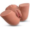 1pc Realistic Silicone Pocket Pussy Stroker, Mini Male Sex Toy with Anal, Portable Adult Pleasure Device, No Battery Needed, 3LB - Image 9
