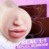 Licking Vibrating Oral Sex Deep Throat Blow Job Stroker For Men Orgasm, Male Masturbators With Tongue And Teeth, Realistic Men Masturbation Toy Male Stroker, Lifelike Male Masturbator Sex Toys For Men - Image 5