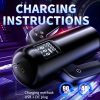 1pc Automatic Male Masturbation Device, Artificial Channel Airplane Cup, Male Stimulator Adult Toy, 9 Vibration Modes, 4 Expansion Modes, 4 Sucking Modes, Soft Inner Wall Through The Airplane Cup, Artificial Pocket Masturbation Device - Image 6