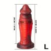 Dildo - Vibrating Monster Dildo Adult Sex Toys, Huge Thick Realistic Dildo Massager With 8 Vibration, Liquid Silicone Anal G-spot Stimulator With Suction Cup Fake Penis Sex Toy For Women And Couples - Image 7