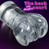 2 In 1 Transparent Pocket Pussy Male Masturbators, Sex Doll With Realistic Textured Vagina And Tight Anus, Masturbator Male Adult Sex Toys For Men Pleasure (Transparent) - Image 6
