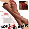 1pc Realistic Pocket Pussy Male Masturbators, Thick Labia Brown Male Masturbator With 5D Stimulation Deep Vagina And Tight Anus, Lifelike Blowjob Male Stroker Adult Sex Toys For Men Masturbation - Image 6