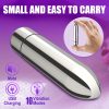 1pc Private Female Sex Toy, Vaginal Clitoris G-spot Anal Stimulation Vibrator, Lipstick Size With Pointed Bullet - Focus On Privacy Protection, Small And Not Easy To Be Found, Easy To Carry, Couple Flirting Vibration Egg Toy (without Battery) - Image 6