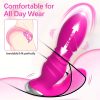 1pc Wireless Rechargeable Vibrating Panty with App Control, 9 Intense Thrusting Vibrations, Ultra Quiet Portable Adult Sex Toy for Women, USB Charged Lithium Battery, Pleasure Enhancing Couples Play Accessory - Image 5