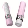 2 In 1 Licking & Vibration Functions Bullet Vibrator, Mini Vibrator Adult Sex Toys For Women, G Spot Vibrator Finger Sex Toy With Powerful Tongue Licking & Strong Vibration Clitoral Stimulator - Image 3