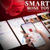 [App Control Rose Vibrator] App Control Rose Sucking Vibrator - 1pc Sexy Toy Clitoral Nipple Stimulator, G-spot Vibrator Rose Sucker, Personal Massager For Women Female Couples Adult Toy, Skin Friendly, Good Gift - Image 2