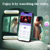 [4 In 1 Sucking Vibrator] 1pc 4 In 1 Sucking Vibrator - Rose Sex Toy With 10 Mouth Kissing Vibrations & 3 Auto/Manual Suction - Adult Toys Clit Sucker For Female, G Spot Vibrators Nipple Sexual Wellness Vibrator Wand - Image 8
