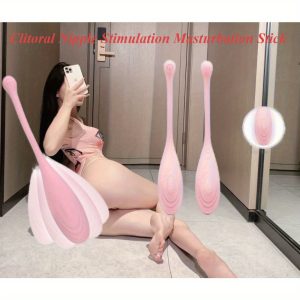 Adult Erotic Toys Flirting Egg Jumper Vibrator with 8 Slap Vibration Modes G-spot Stimulation Masturbation Stick, Female Sex Toys Vibrator, Female Clitoral Nipple Stimulation Masturbation Stick