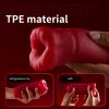 1pc Male Vibrating Oral Masturbation Cup, 10 Frequencies with Tongue Licking Mouth And Tight Soft Vagina, Strong Clamping Suction, 5D Vagina And Deep Throat Love, Lipstick Mouth Fun, Male Toys - Image 7