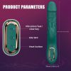 1pc Rechargeable Silicone Rabbit Vibrator, 2-in-1 G-Spot Stimulation And Clitoral Massager, 10 Vibration Modes, USB Powered, Soft And Quiet Adult Sex Toy - Image 4