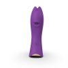 Rechargeable Purple Silicone Finger Vibrator - 500mAh Lithium Battery, Wireless Clitoral & G-Spot Stimulator, Ergonomic Design for Pleasure, Ideal for Women, Vibrator Rechargeable - Image 8