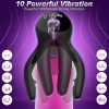 1pc Penis Vibrator Male Sex Toys For Men - Adult Toy Male Masturbator 10 Vibration Male Stroker, Strong Vibration Penis Vibrator Couples Sex Toy - Image 2