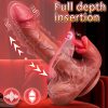 1 High-performance Vibrating Dildo with Suction Cup Base Includes 3 Insertions And 7 Adjustable Vibration Heat Settings for Ultimate G-spot Vaginal And Anal Stimulation, Made From Silicone, Perfect for Women And Partners. - Image 10