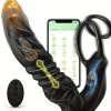 Thrusting Anal Vibrator App And Remote Controlled Realistic Dildo Male Prostate Massager Vibrating Anal Plug With Cock Ring Adult Anal Sex Toys For Gay Men Couples - Image 7