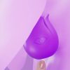 [App Control Rose Vibrator] App Control Rose Sucking Vibrator - 1pc Sexy Toy Clitoral Nipple Stimulator, G-spot Vibrator Rose Sucker, Personal Massager For Women Female Couples Adult Toy, Skin Friendly, Good Gift - Image 14