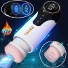 Automatic Male Masturbator, Male Masturbator Sex Toy - Multiple Frequency, Automatic Male Masturbator Cup, With Sucking, Thrusting, Vibrating, Heating Modes, Adult Toy, Men'S 3D Textured Pocket Cat - Image 6