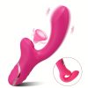Rabbit Sucking Vibrator for Clitoral G Spot Stimulation, Adult Sex Toys for Women Couple, Vibrating Finger Massager with 10 Suction and 10 Vibration Modes - Image 6
