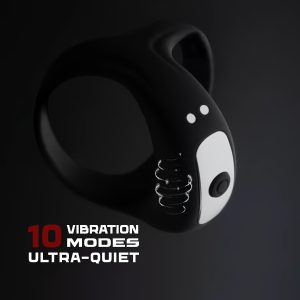 Rooster Ring Vibrator Triangle Rubber Penis Vibrating Cockring Vibrator Sex Toys for Men