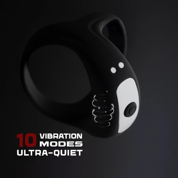 Rooster Ring Vibrator Triangle Rubber Penis Vibrating Cockring Vibrator Sex Toys for Men