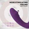 Clitoral Sucking Vibrator for Clit G Spot Stimulation, Vibrating Anal Butt Plug G-Spot Dildo Massager Adult Sex Toys with 10 Suction & 10 Vibrations Patterns for Women and Couples, Anal Nipples Vagina G Spot Stimulator for Men Women Pleasure Games - Image 5