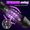 4-in-1 Prostate Massager - Stretchable, Vibrating Cock Ring, 9 Modes, USB Rechargeable, Black, for Men and Couples - Image 4