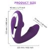 Clitoral Sucking Vibrator for Clit G Spot Stimulation, Vibrating Anal Butt Plug G-Spot Dildo Massager Adult Sex Toys with 10 Suction & 10 Vibrations Patterns for Women and Couples, Anal Nipples Vagina G Spot Stimulator for Men Women Pleasure Games - Image 4