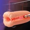1pc Male Vibrating Oral Masturbation Cup, 10 Frequencies with Tongue Licking Mouth And Tight Soft Vagina, Strong Clamping Suction, 5D Vagina And Deep Throat Love, Lipstick Mouth Fun, Male Toys - Image 5